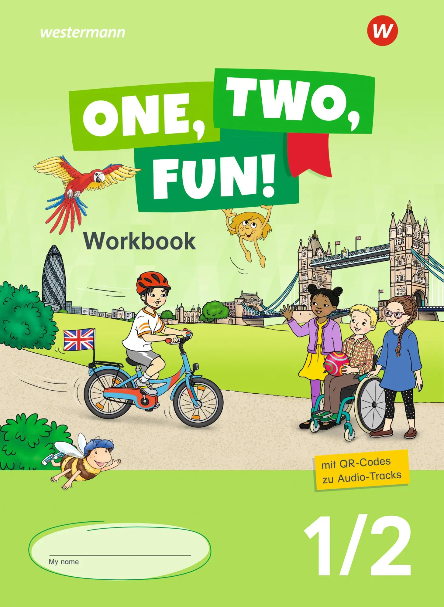 Cover: 9783141269871 | One, two, fun! Workbook 1/2 mit QR-Codes zu Audio-Tracks | Finck