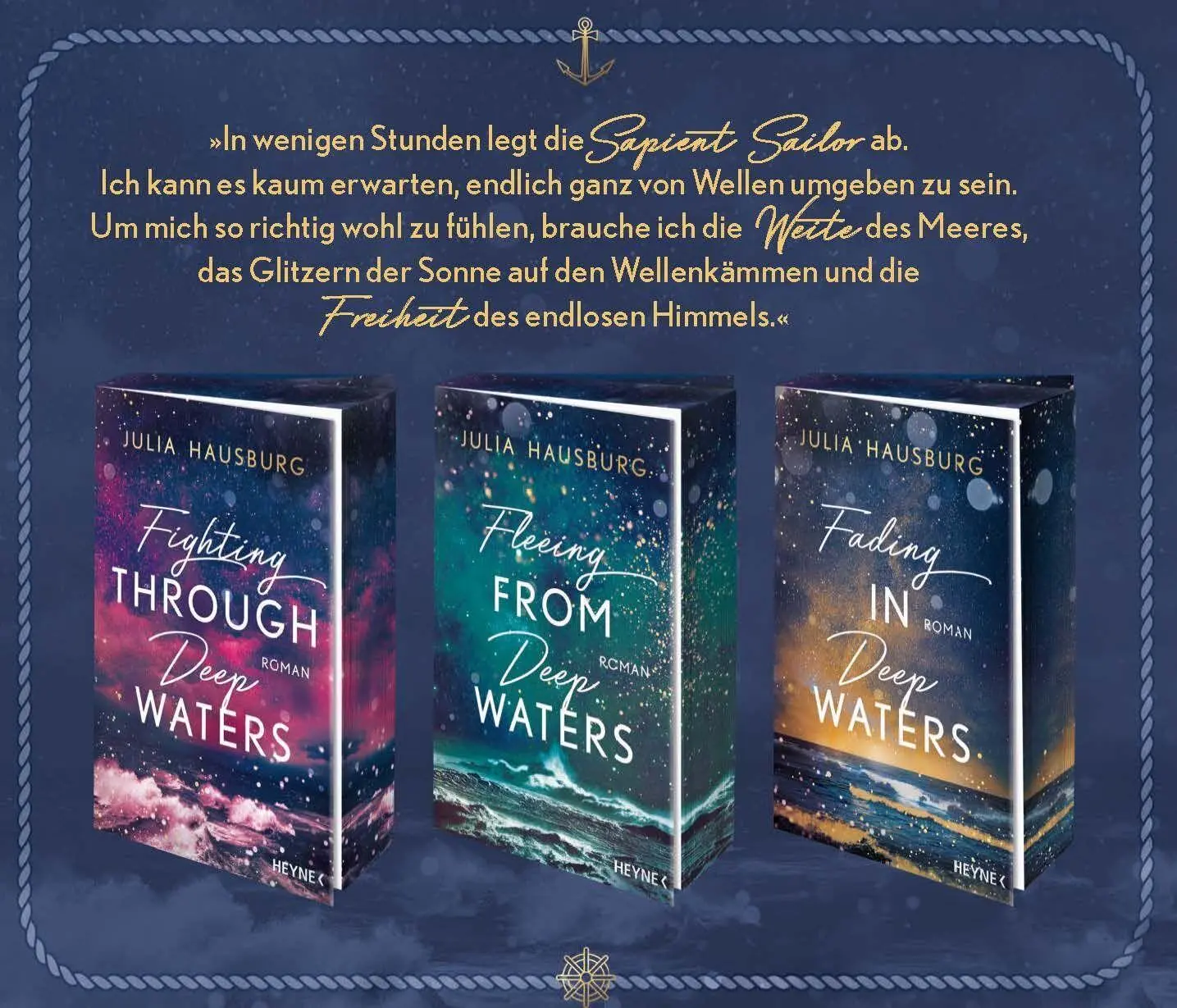 Bild: 9783453429871 | Fading In Deep Waters | Julia Hausburg | Taschenbuch | 336 S. | 2025