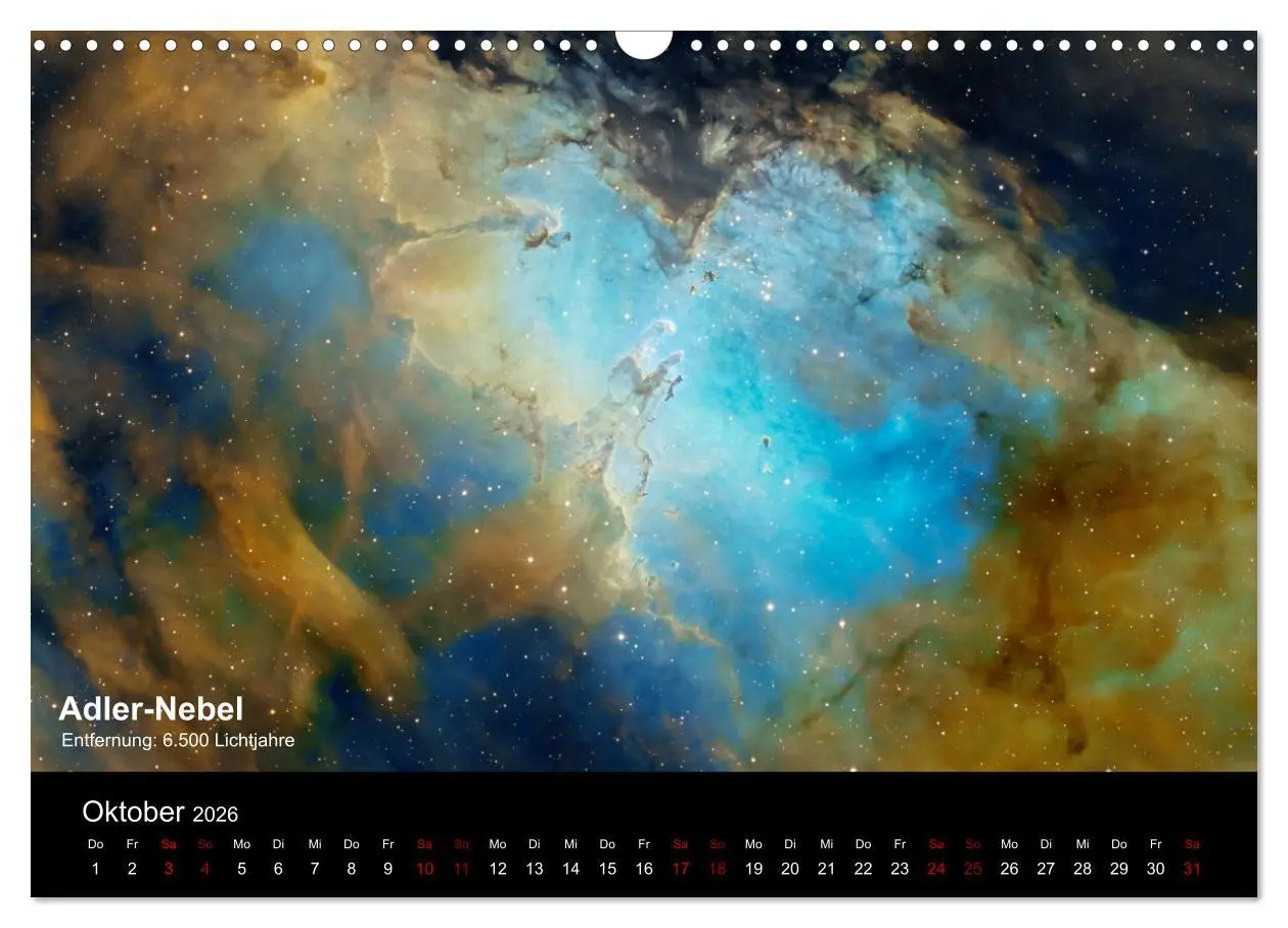 Bild: 9783457319871 | Juwelen des Nachthimmels (Wandkalender 2026 DIN A3 quer), CALVENDO...