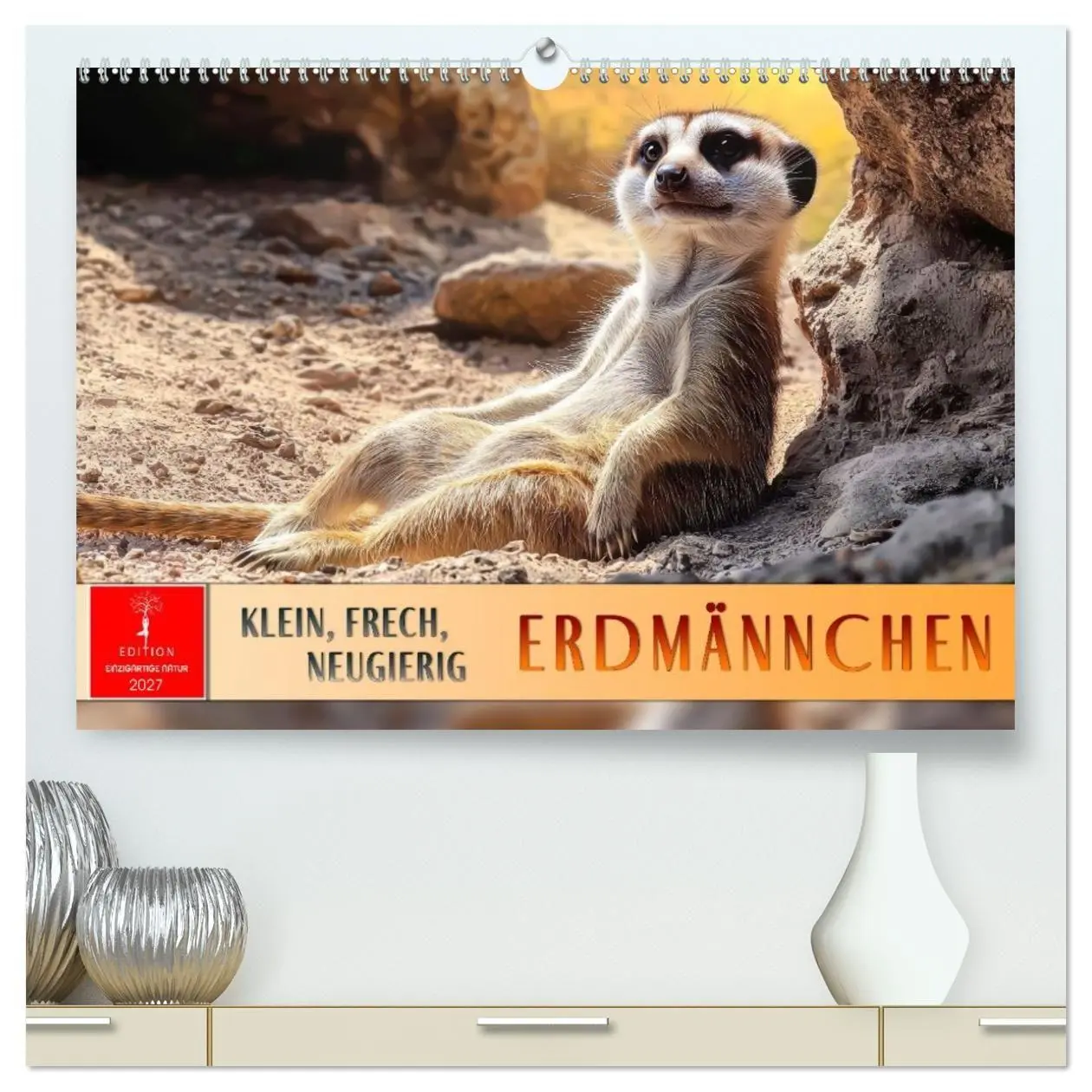 Cover: 9783516959871 | Erdmännchen - klein, frech, neugierig (hochwertiger Premium...