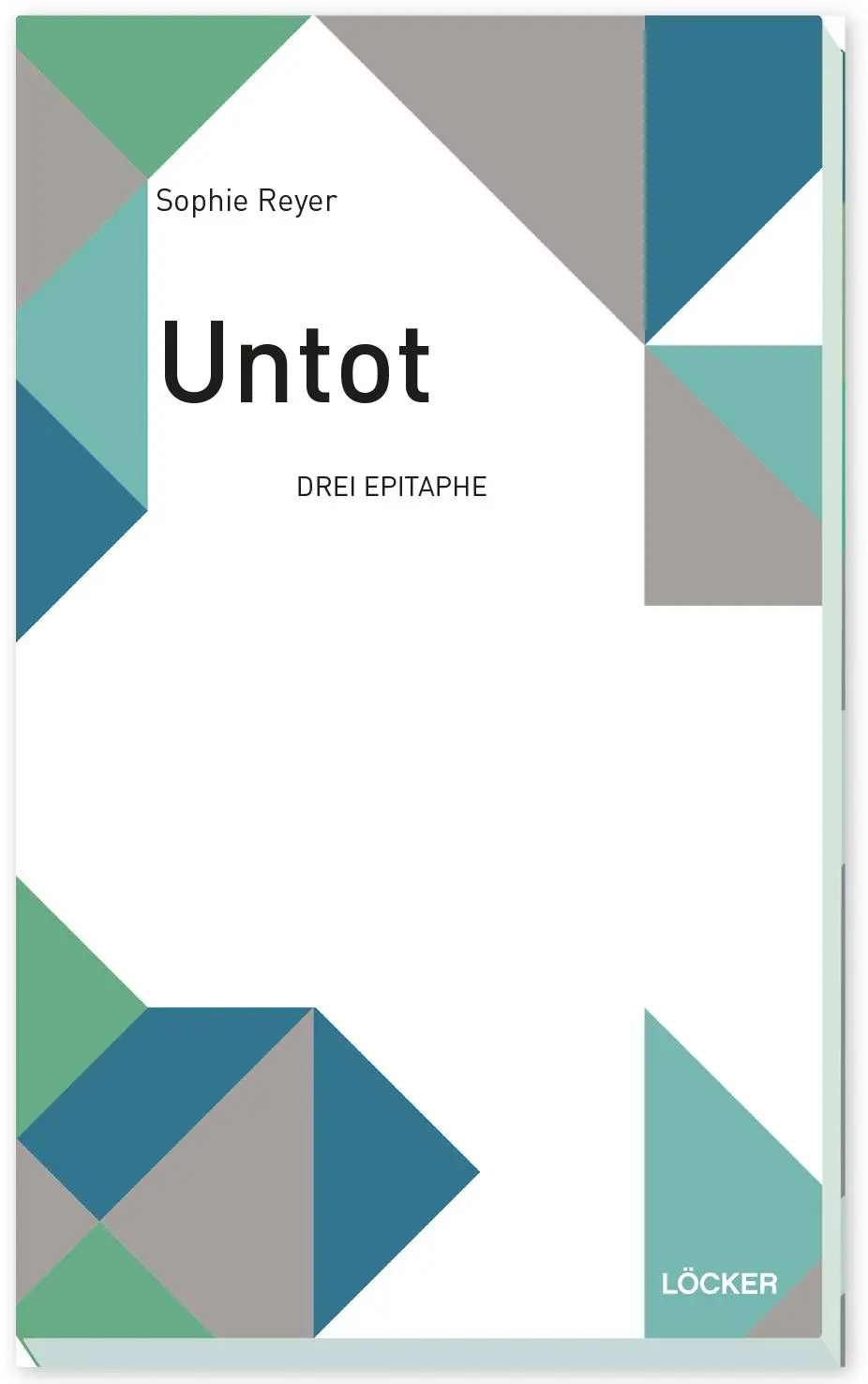 Cover: 9783854099871 | Untot | Drei Epitaphe | Sophie Reyer | Taschenbuch | Deutsch | 2020