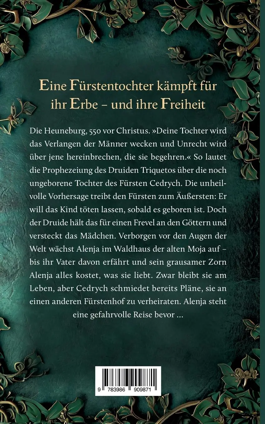 Rückseite: 9783986909871 | Die Tochter der Kelten | Heidrun Hurst | Taschenbuch | 336 S. | 2025