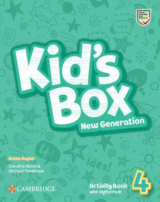Cover: 9781108889971 | Kid's Box New Generation Level 4 Activity Book with Digital Pack...