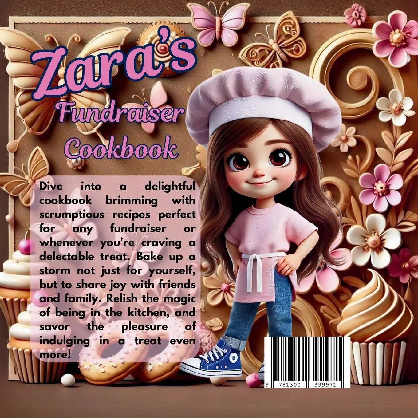 Rückseite: 9781300399971 | Zara's Fundraiser Cookbook | Caleb Linford Larsen | Taschenbuch | 2025