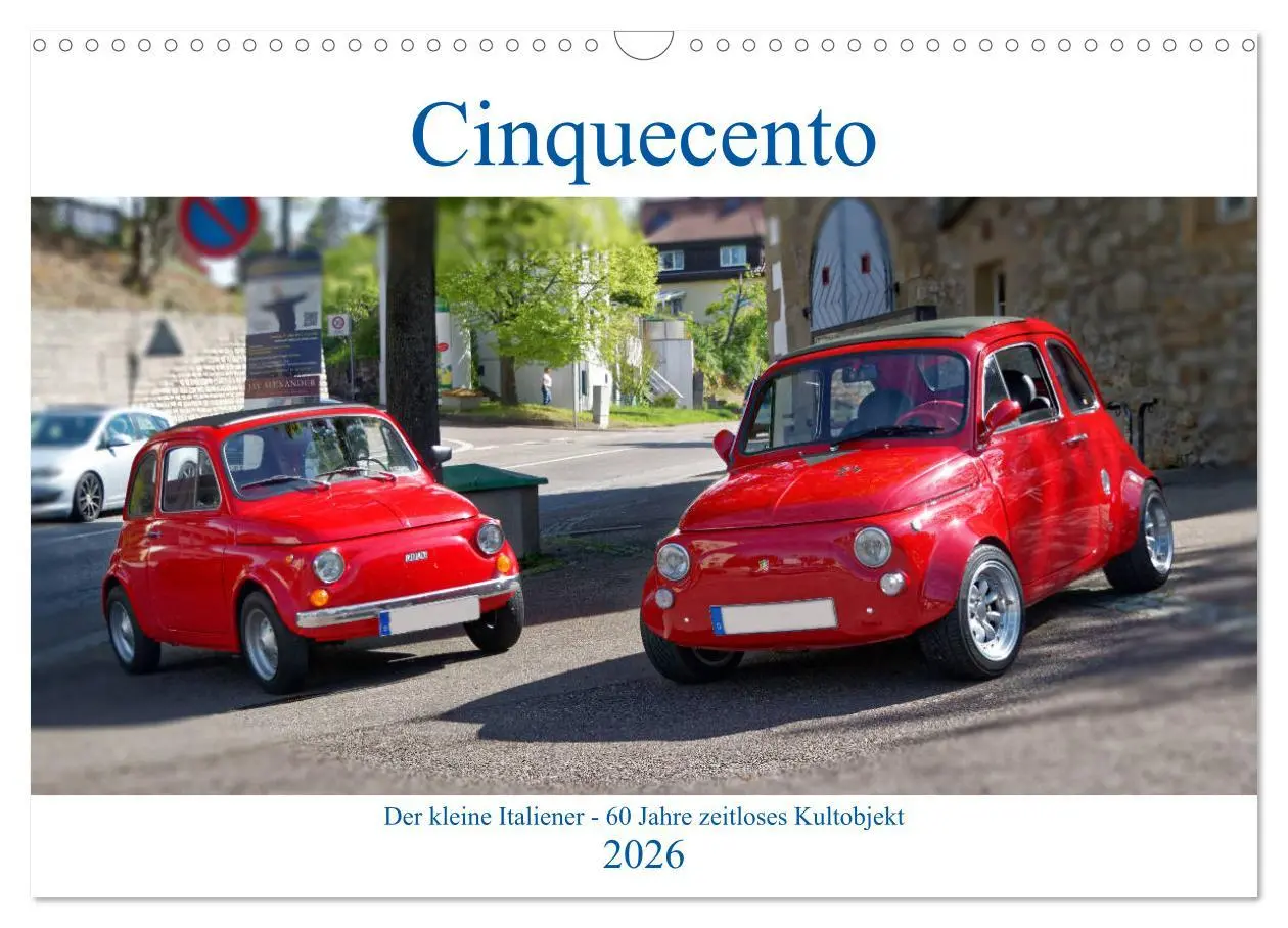 Cover: 9783457859971 | Cinquecento Der kleine Italiener - 60 Jahre zeitloses Kultobjekt...