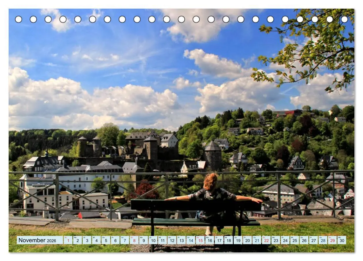 Bild: 9783457929971 | Die schönsten Orte der Eifel - Monschau (Tischkalender 2026 DIN A5...