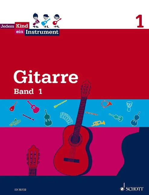 Cover: 9783795759971 | Jedem Kind ein Instrument. Gitarre Band 1 | Burkhard Wolters | 76 S.