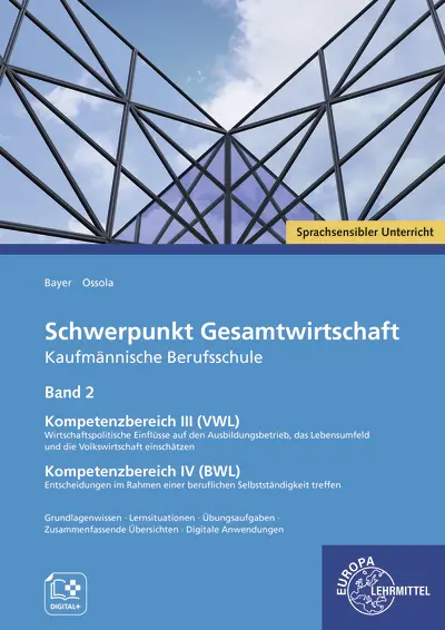 Cover: 9783808549971 | Schwerpunkt Gesamtwirtschaft Kfm. Berufsschule, Bd. 2 BWL/VWL | Buch