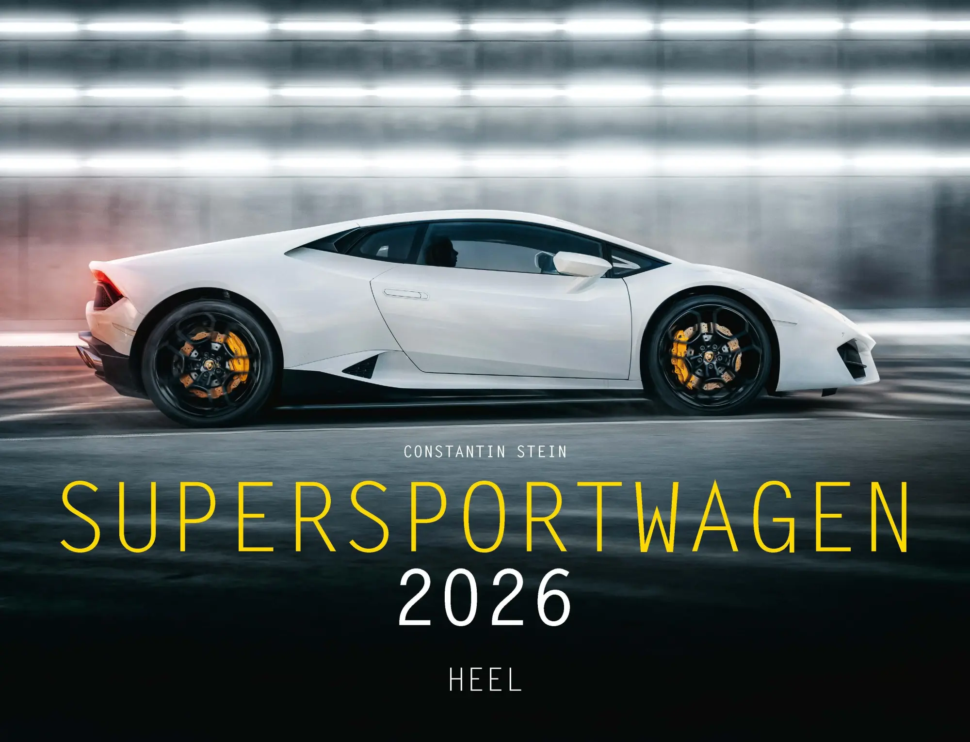 Cover: 9783966649971 | Supersportwagen Kalender 2026 Eintragkalender | Constantin Stein