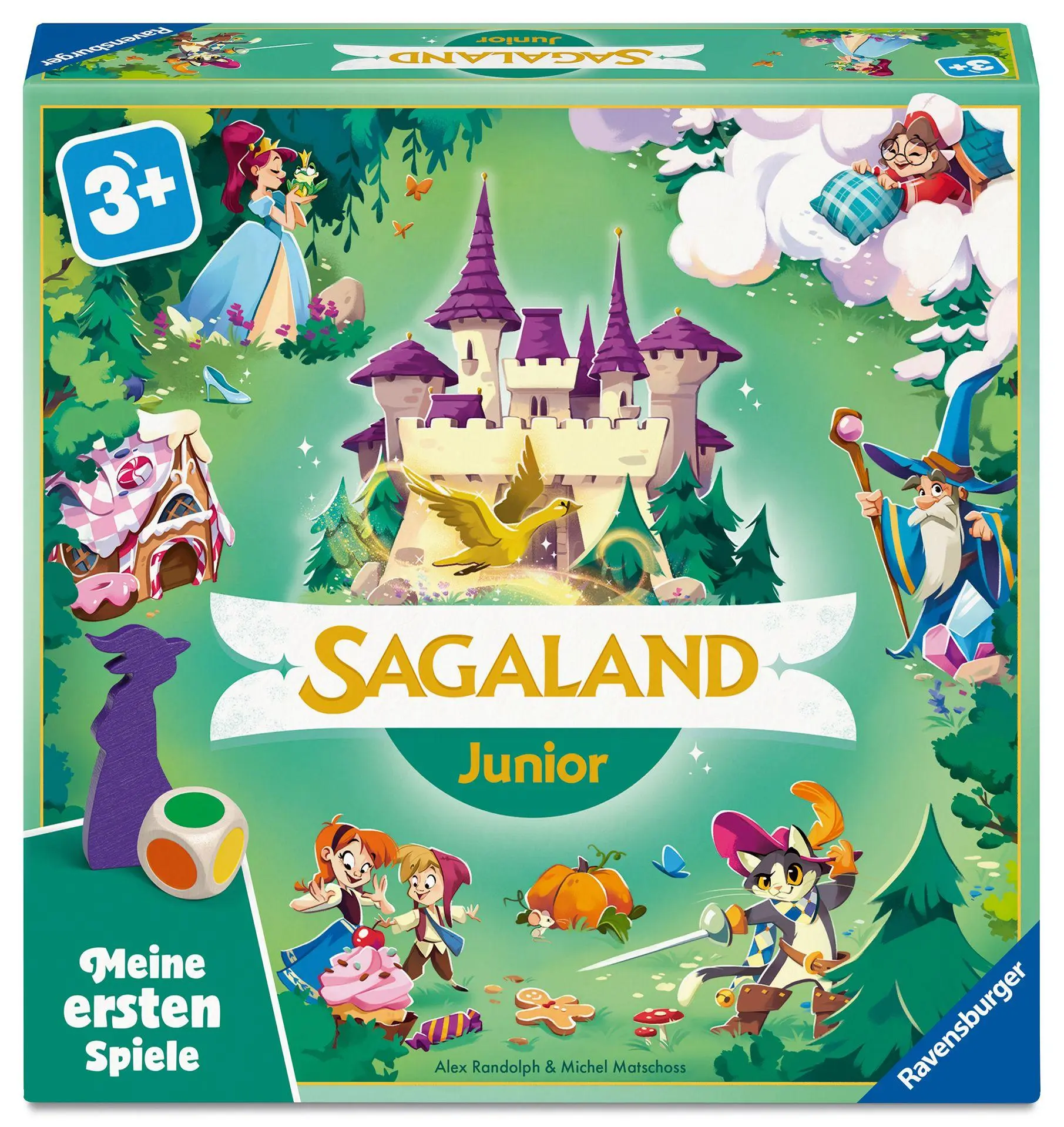 Cover: 4005555100072 | Sagaland Junior - Kinderspiel ab 3 Jahre | Alex Randolph (u. a.)