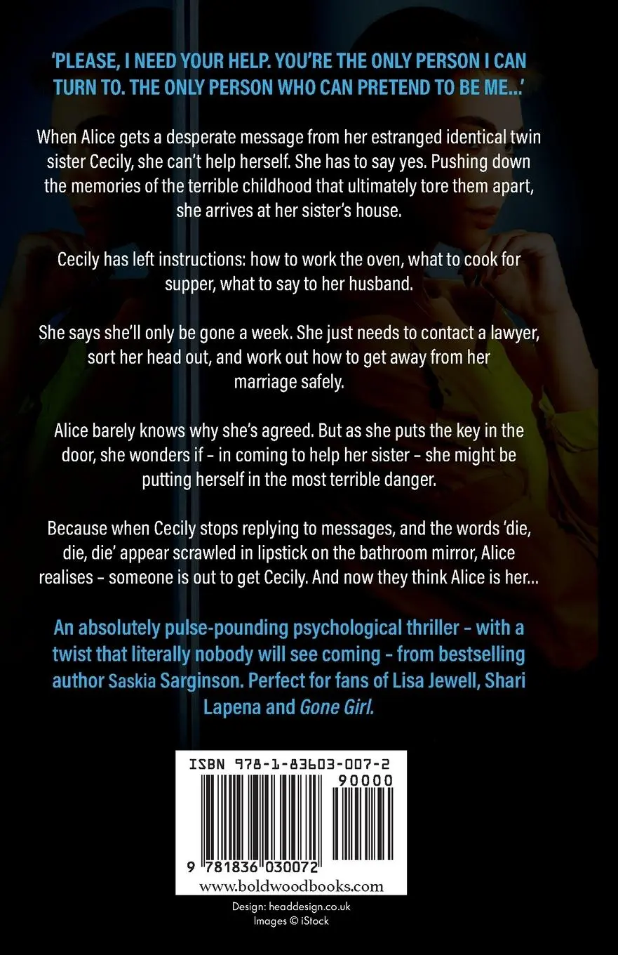 Rückseite: 9781836030072 | Identical | Saskia Sarginson | Taschenbuch | Englisch | 2024