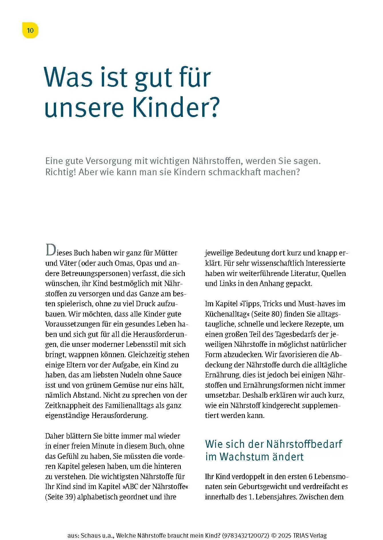 Bild: 9783432120072 | Welche Nährstoffe braucht mein Kind? | Judith Schaus (u. a.) | Buch