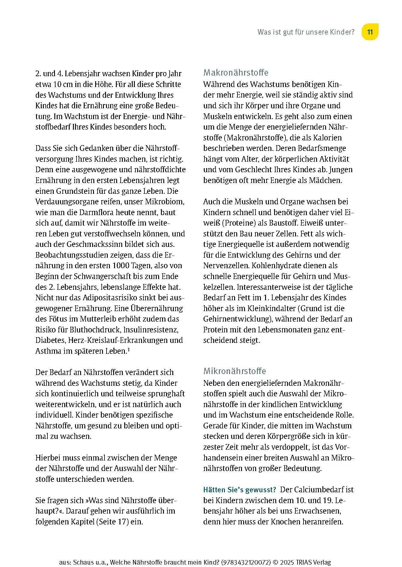 Bild: 9783432120072 | Welche Nährstoffe braucht mein Kind? | Judith Schaus (u. a.) | Buch