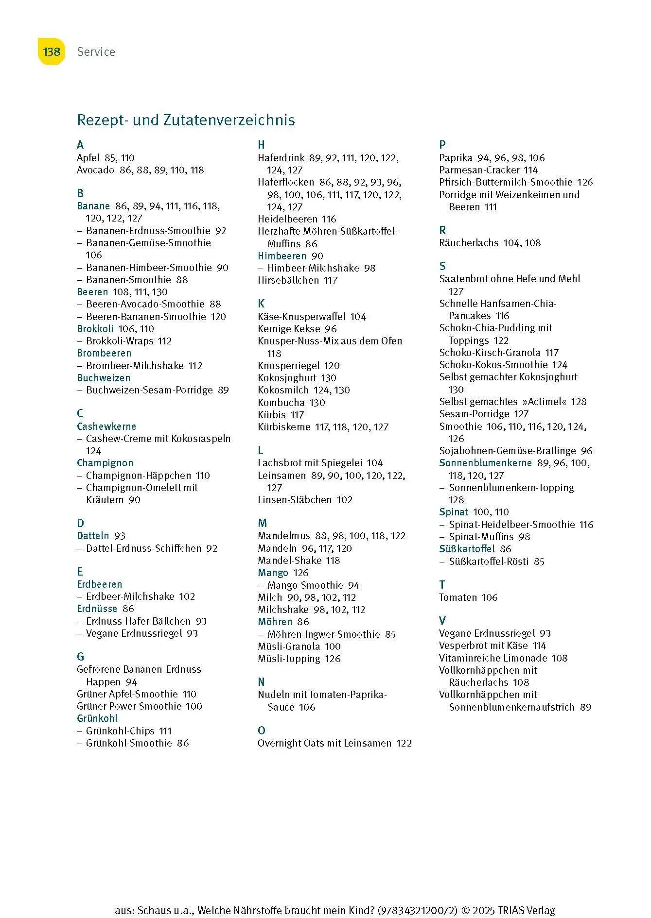 Bild: 9783432120072 | Welche Nährstoffe braucht mein Kind? | Judith Schaus (u. a.) | Buch