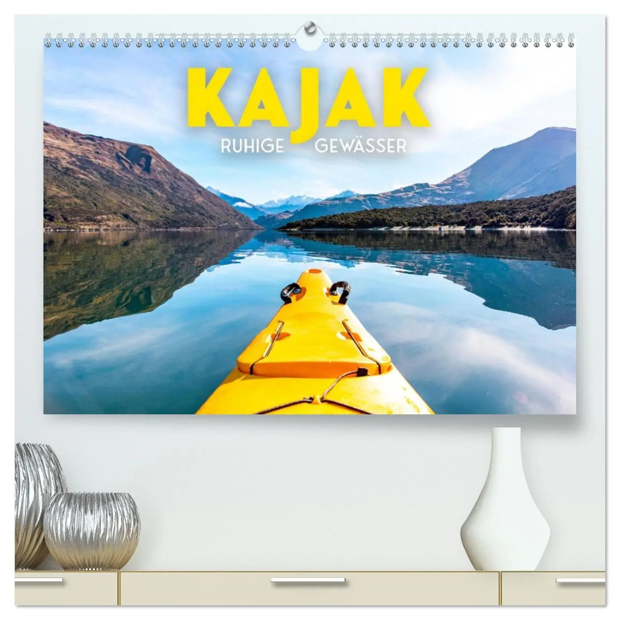 Cover: 9783457420072 | Kajak - Ruhige Gewässer (hochwertiger Premium Wandkalender 2026 DIN...