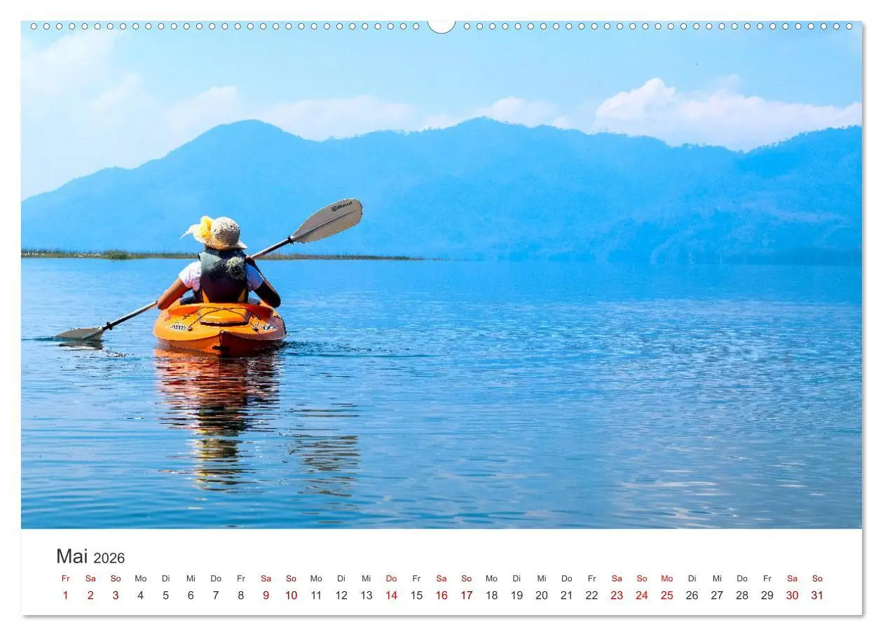 Bild: 9783457420072 | Kajak - Ruhige Gewässer (hochwertiger Premium Wandkalender 2026 DIN...