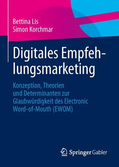 Cover: 9783658010072 | Digitales Empfehlungsmarketing | Simon Korchmar (u. a.) | Taschenbuch
