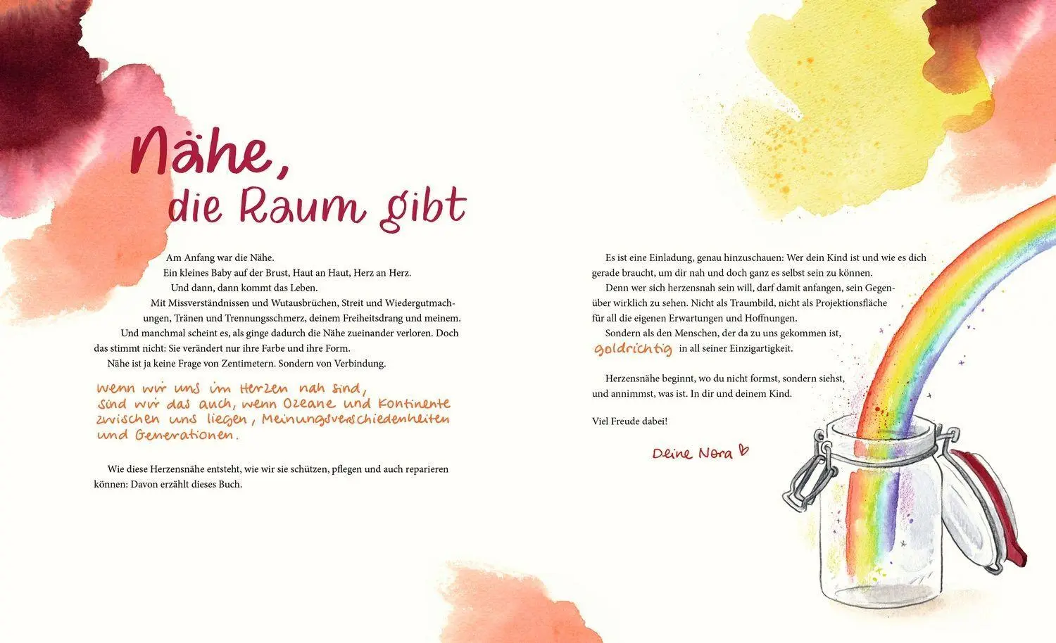 Bild: 9783690380072 | Herzensnah | Weil du mich verstehst und siehst | Nora Imlau | Buch