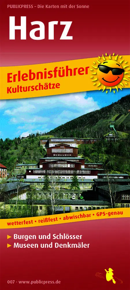 Cover: 9783899200072 | Harz - Kulturschätze | (Land-)Karte | Mehrfarbendruck. Gefalzt | 2011