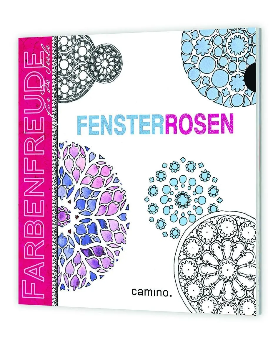 Cover: 9783961570072 | Fensterrosen | Ein Ausmalbuch, Farbenfreude für die Seele | Stahl