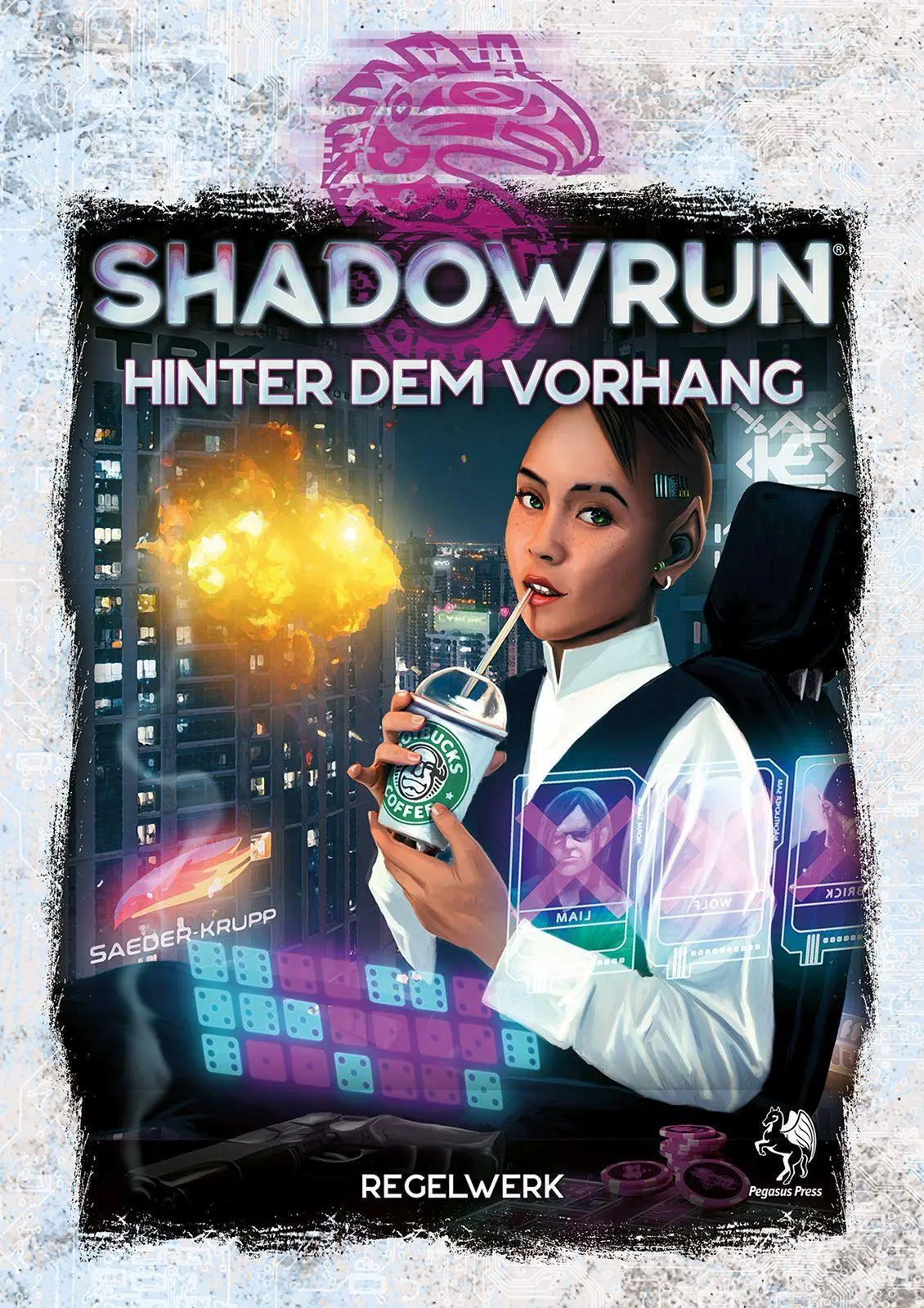 Cover: 9783969280072 | Shadowrun: Hinter dem Vorhang (Hardcover) | El-Hawa | Buch | 168 S.