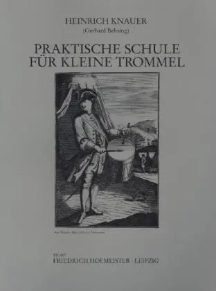 Cover: 9790203410072 | Praktische Schule für Kleine Trommel | Heinrich Knauer | Buch | 2013