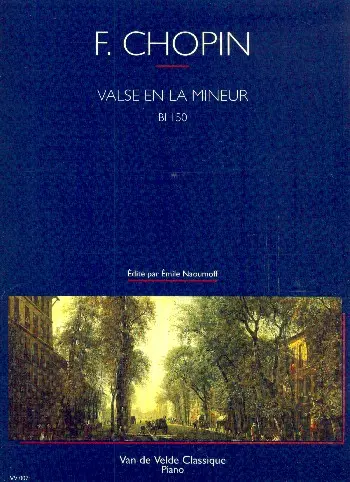 Cover: 9790560050072 | Valse en la min. BI 150 | Frédéric Chopin | Buch | Van de Velde