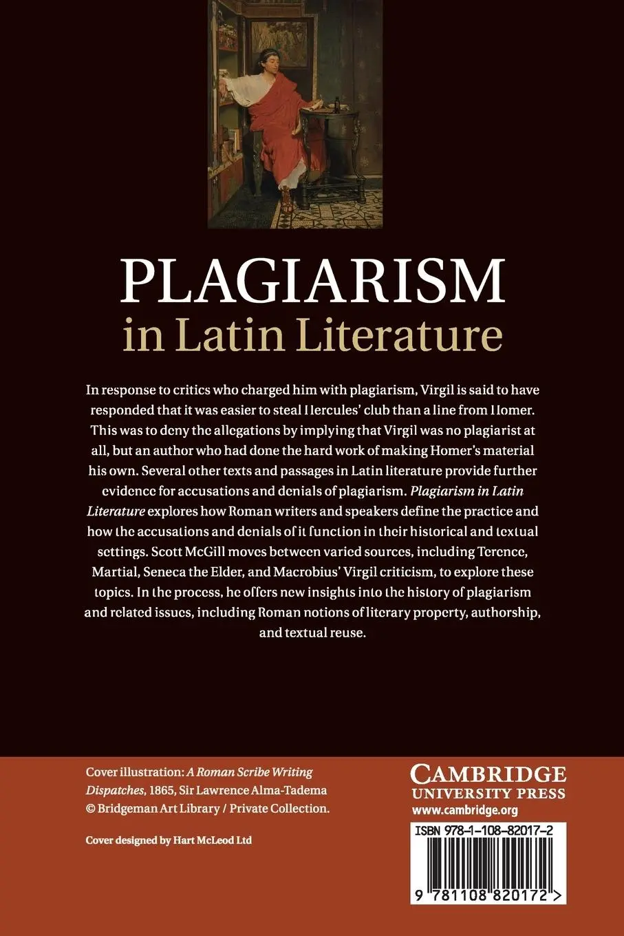 Rückseite: 9781108820172 | Plagiarism in Latin Literature | Scott Mcgill | Taschenbuch | Englisch