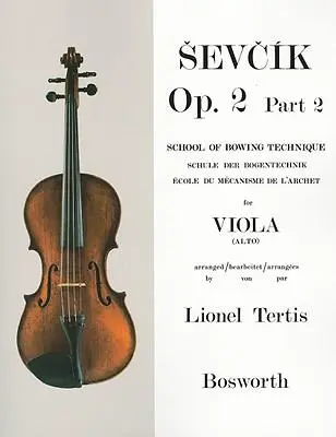Cover: 9781846090172 | Sevcik for Viola: Op. 2, Part 2 | School of Bowing Technique | Sevcik