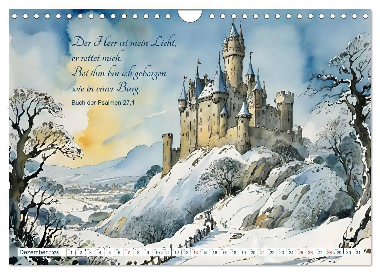 Bild: 9783383780172 | Du bist ein Segen! Segenswünsche aus der Bibel (Wandkalender 2025...