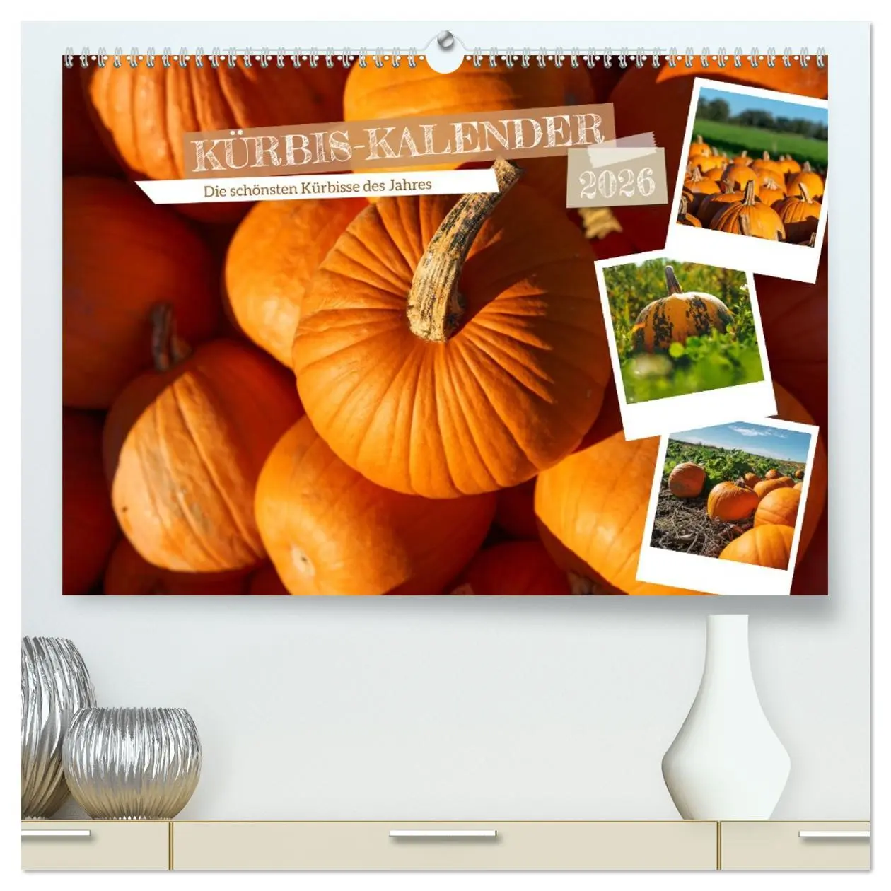 Cover: 9783457340172 | KÜRBIS KALENDER - Die schönsten Kürbisse des Jahres (hochwertiger...