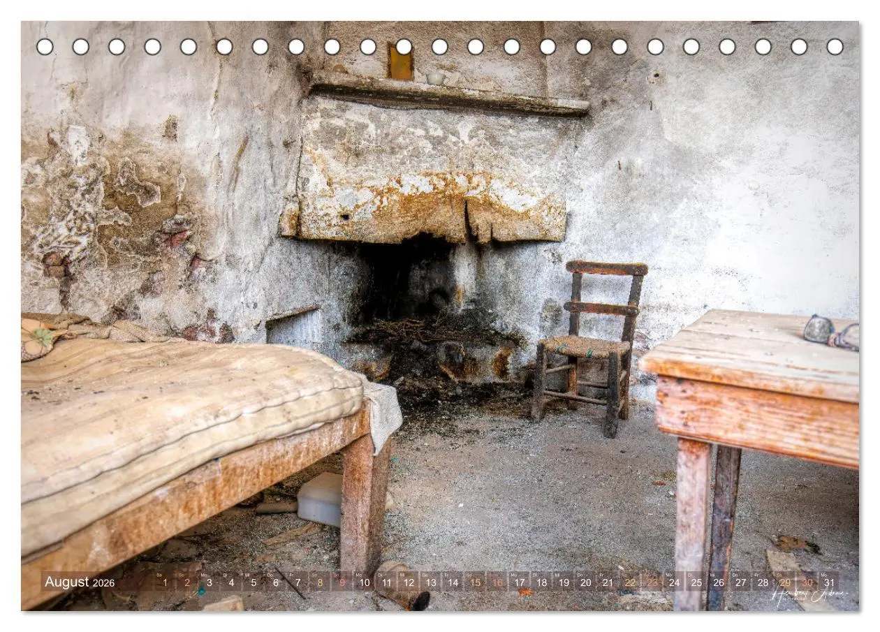 Bild: 9783457580172 | Lostplaces Stille Orte II (Tischkalender 2026 DIN A5 quer),...