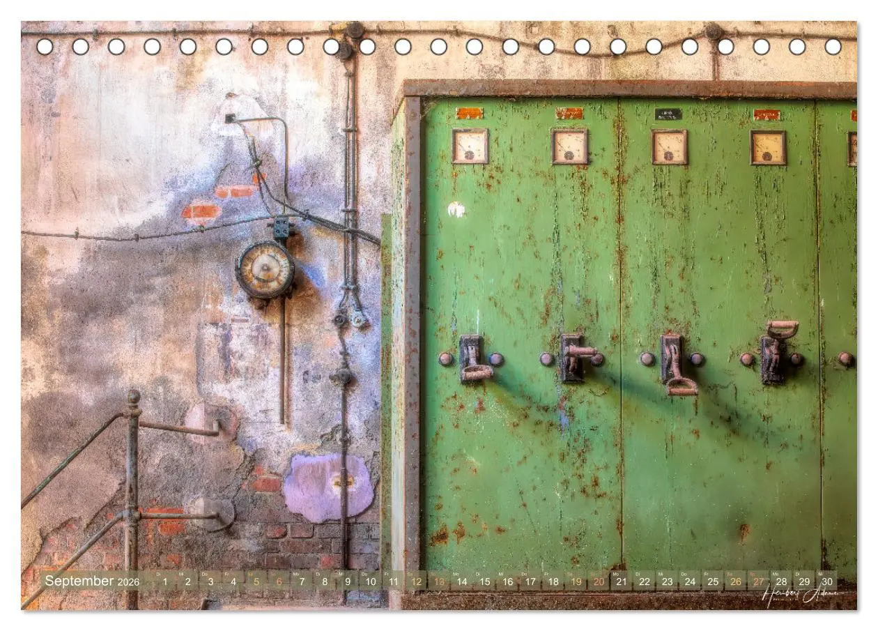 Bild: 9783457580172 | Lostplaces Stille Orte II (Tischkalender 2026 DIN A5 quer),...