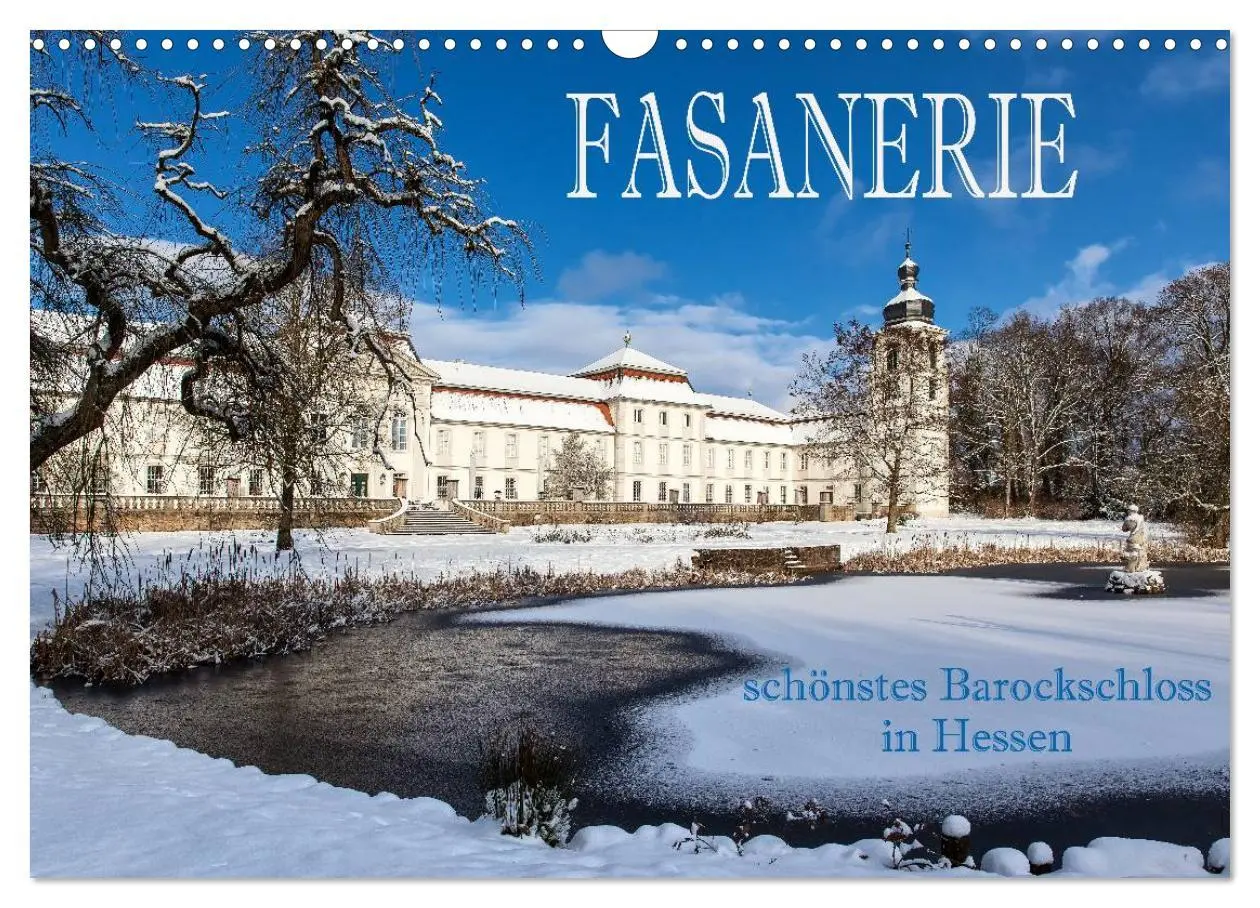 Cover: 9783457960172 | Fasanerie - schönstes Barockschloss Hessens (Wandkalender 2026 DIN...