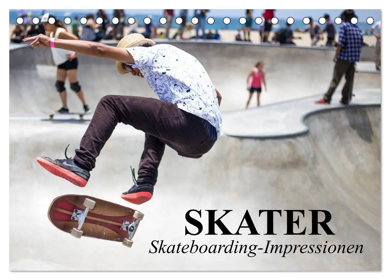 Cover: 9783516050172 | Skater. Skateboarding-Impressionen (Tischkalender 2026 DIN A5...