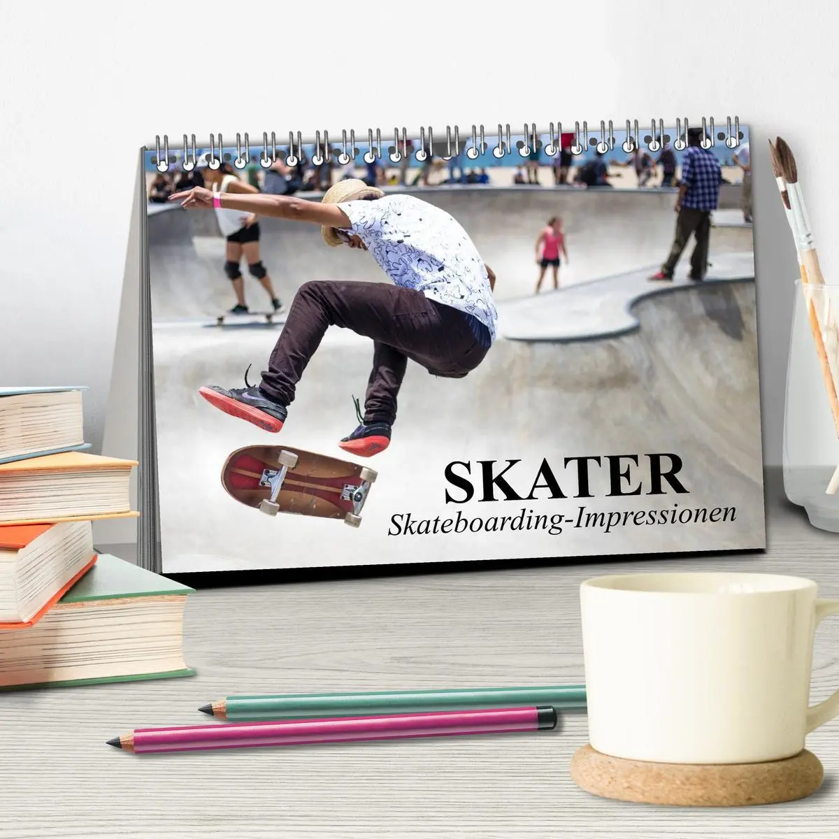 Bild: 9783516050172 | Skater. Skateboarding-Impressionen (Tischkalender 2026 DIN A5...