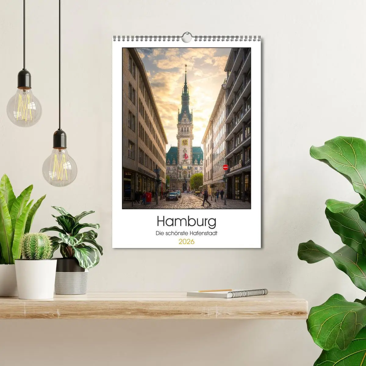 Bild: 9783516360172 | Hamburg - Die schönste Hafenstadt (Wandkalender 2026 DIN A3 hoch),...