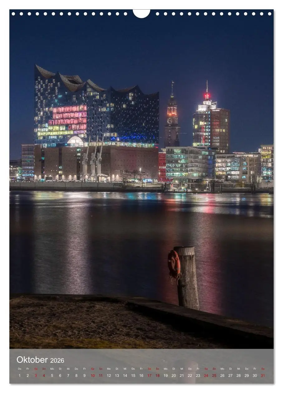 Bild: 9783516360172 | Hamburg - Die schönste Hafenstadt (Wandkalender 2026 DIN A3 hoch),...
