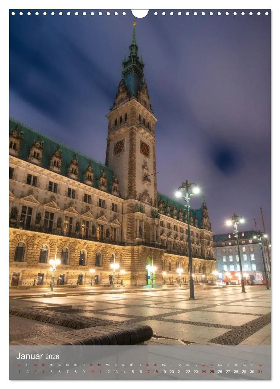 Bild: 9783516360172 | Hamburg - Die schönste Hafenstadt (Wandkalender 2026 DIN A3 hoch),...