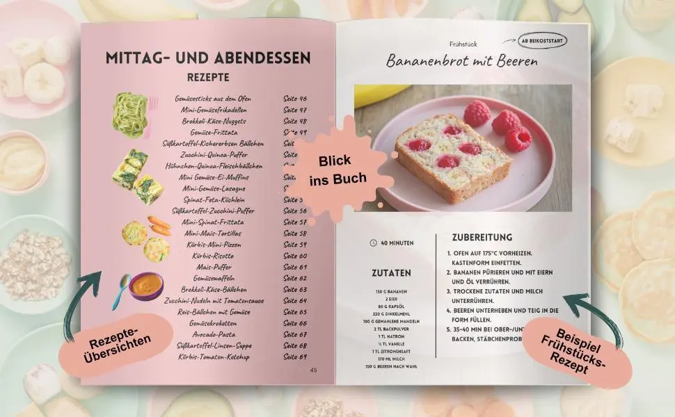 Bild: 9783692730172 | BLW Kochbuch: Gesund und selbstständig essen - 50 Rezepte für die...