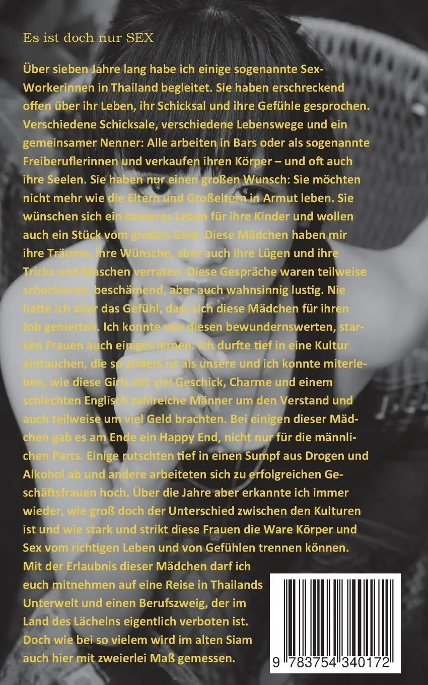 Rückseite: 9783754340172 | Es ist doch nur Sex | Ulli Baumgarnter | Taschenbuch | Paperback