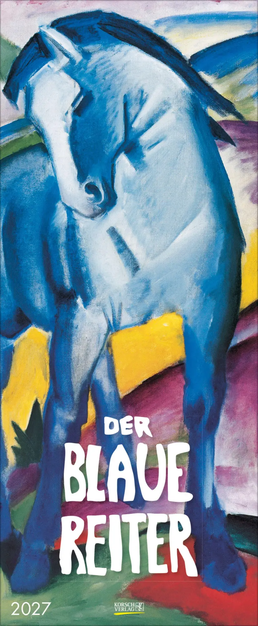 Cover: 9783819300172 | Der Blaue Reiter 2027 | Verlag Korsch | Kalender | Spiralbindung