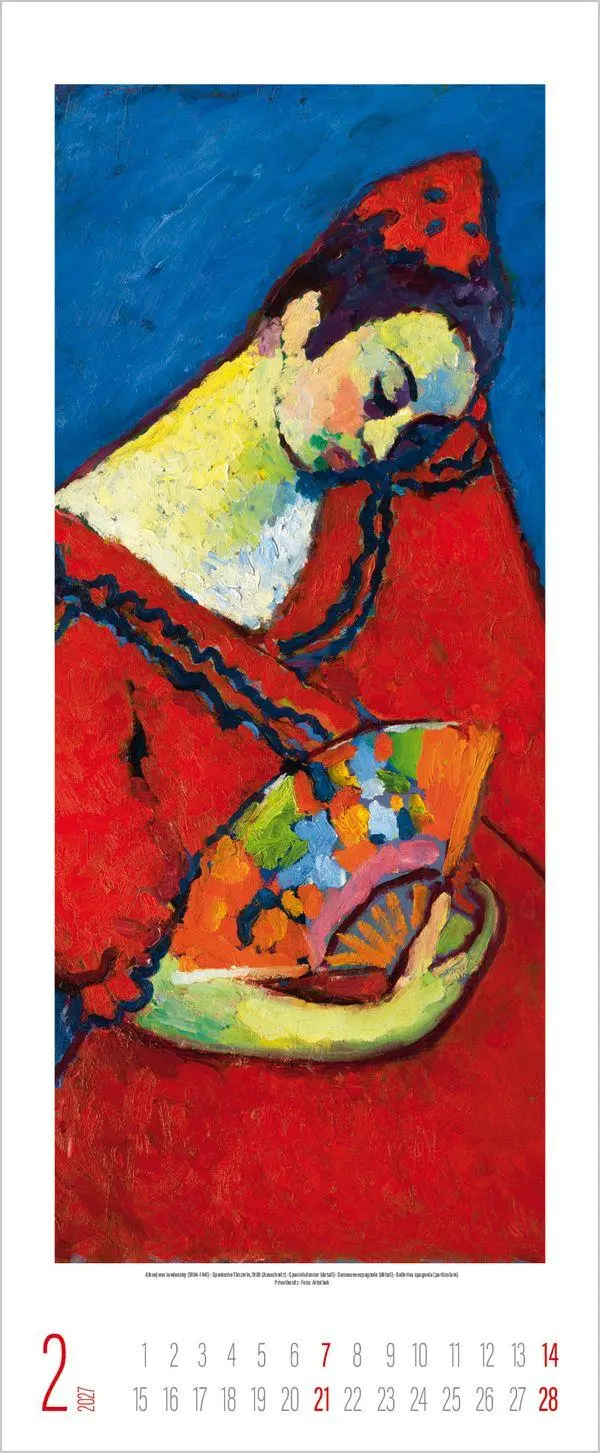 Bild: 9783819300172 | Der Blaue Reiter 2027 | Verlag Korsch | Kalender | Spiralbindung