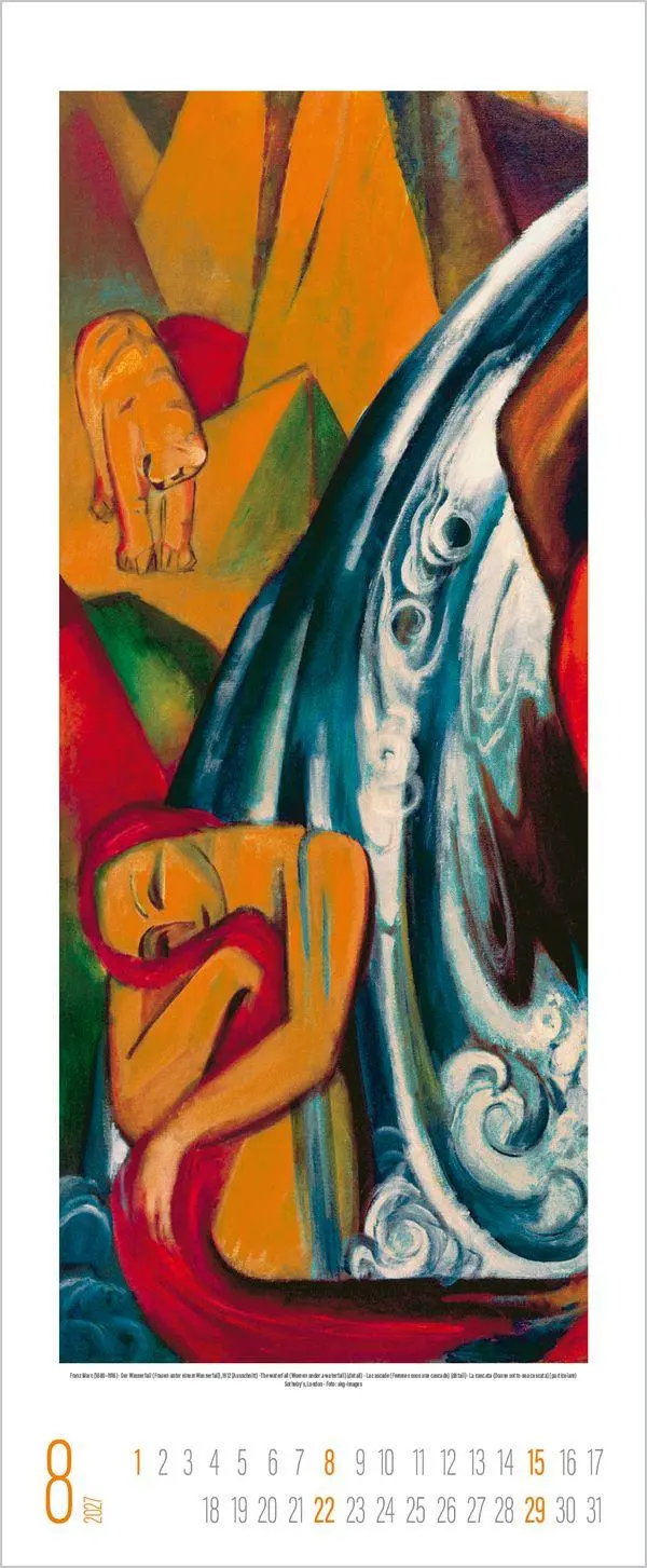 Bild: 9783819300172 | Der Blaue Reiter 2027 | Verlag Korsch | Kalender | Spiralbindung