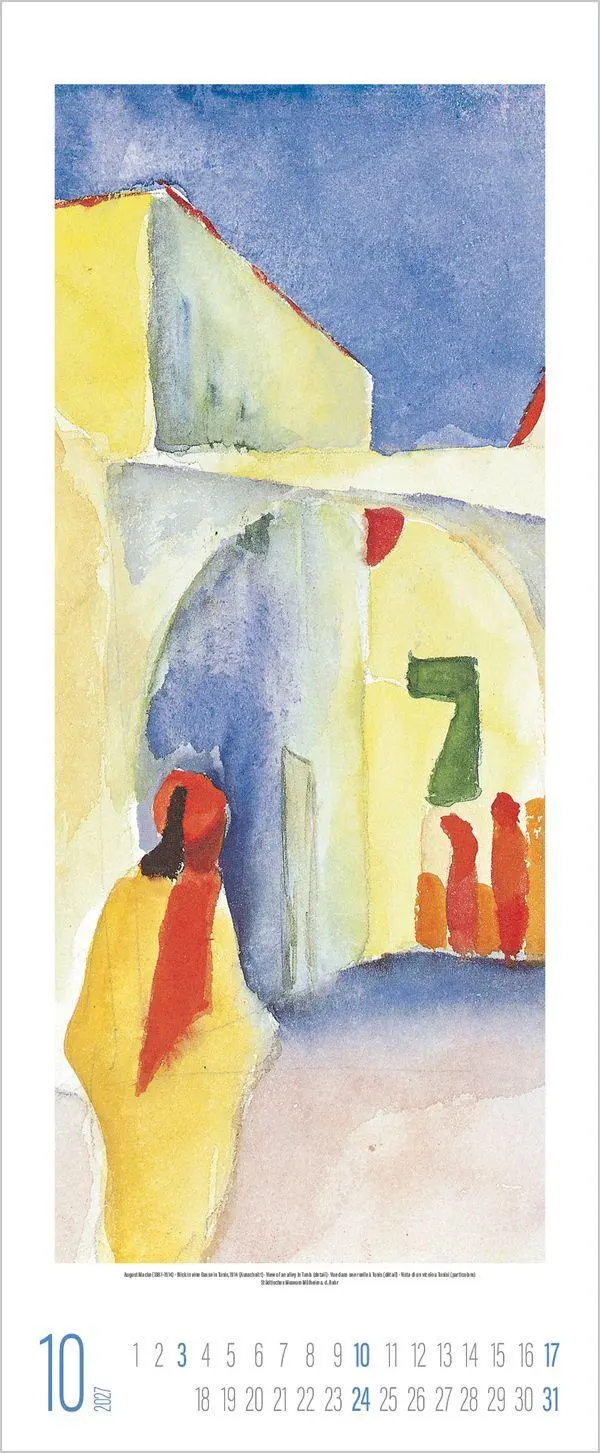 Bild: 9783819300172 | Der Blaue Reiter 2027 | Verlag Korsch | Kalender | Spiralbindung
