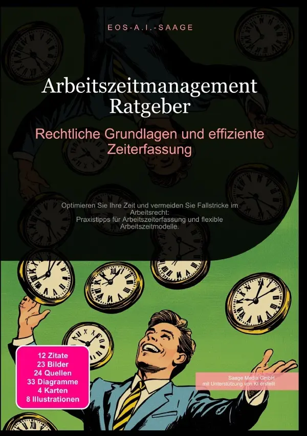 Cover: 9783819780172 | Arbeitszeitmanagement Ratgeber: Rechtliche Grundlagen und...