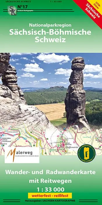 Cover: 9783868430172 | Nationalparkregion Sächsisch-Böhmische Schweiz | Sachsen Kartographie
