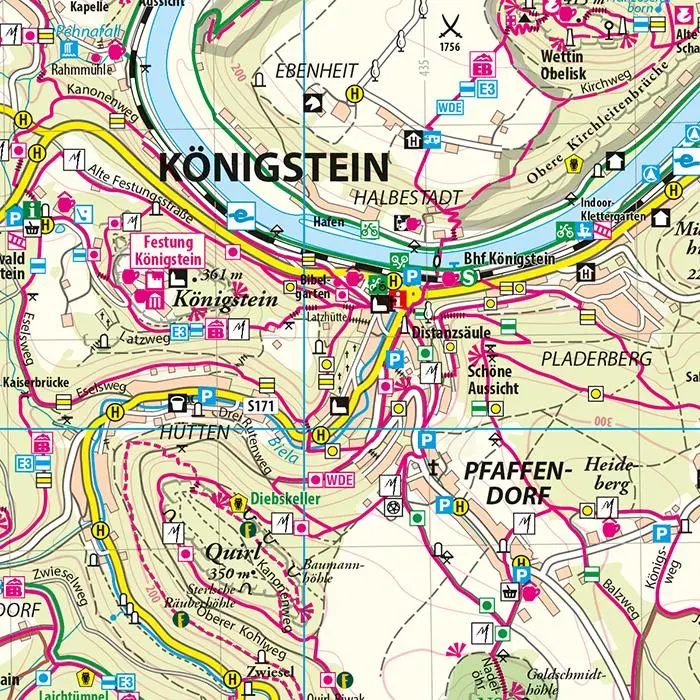 Bild: 9783868430172 | Nationalparkregion Sächsisch-Böhmische Schweiz | Sachsen Kartographie