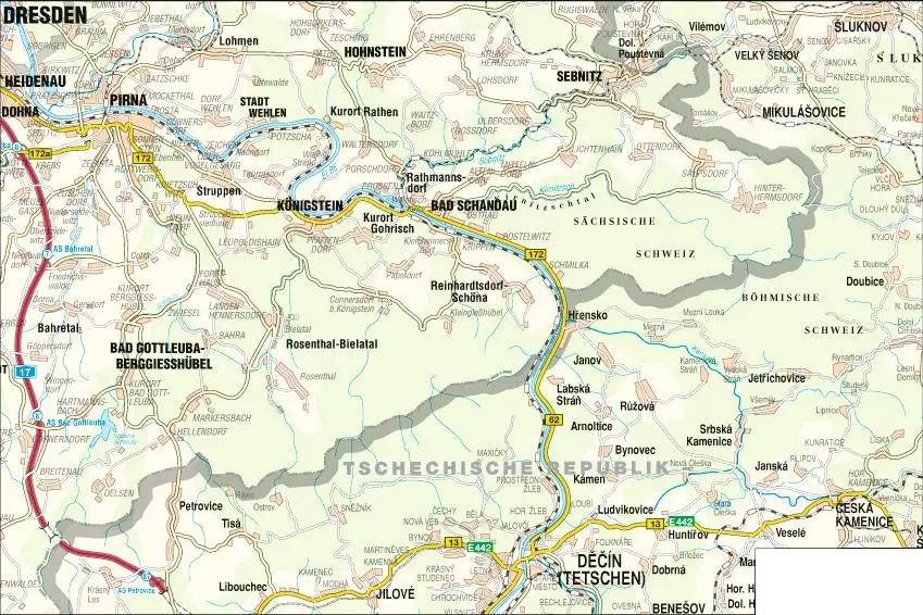 Bild: 9783868430172 | Nationalparkregion Sächsisch-Böhmische Schweiz | Sachsen Kartographie