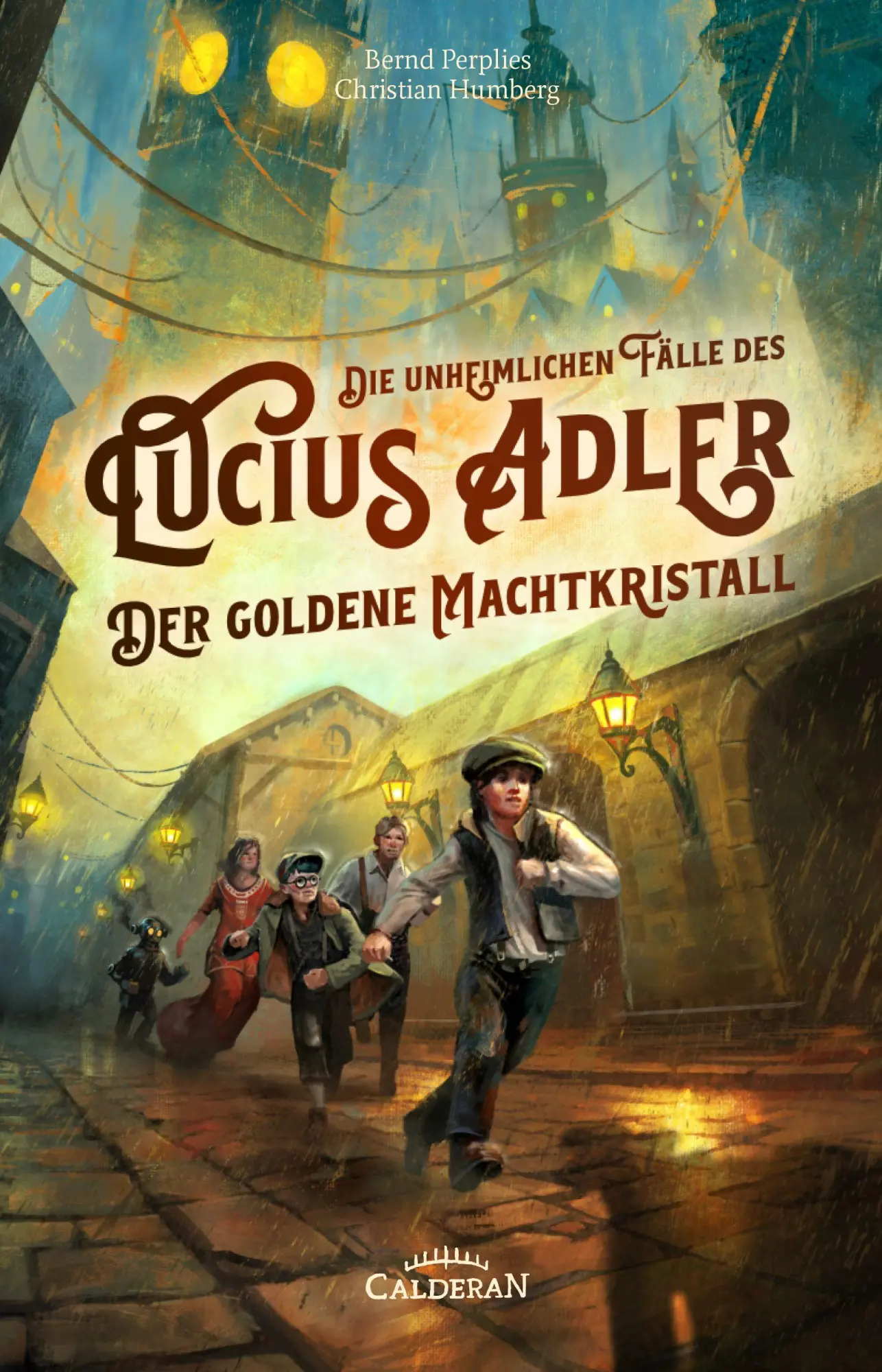Cover: 9783986000172 | Der Goldene Machtkristall | Die unheimlichen Fälle des Lucius Adler
